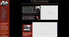 Desktop Screenshot of itwasjohnson.impiousdigest.com