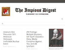 Tablet Screenshot of impiousdigest.org