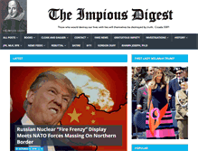 Tablet Screenshot of impiousdigest.com